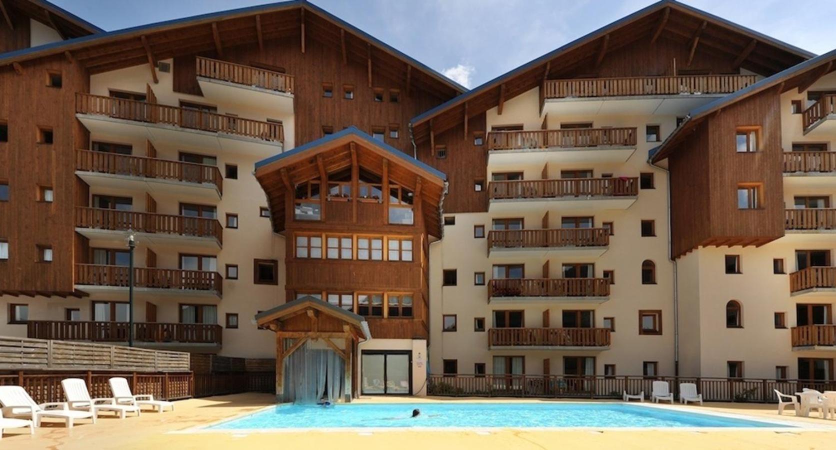 Vacanceole - Residence La Turra Valfrejus Exteriör bild